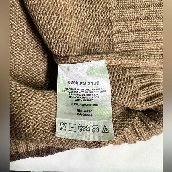 COLUMBIA Men’s mock neck 1/2 zip pullover sweater size M. - Picture 12 of 14